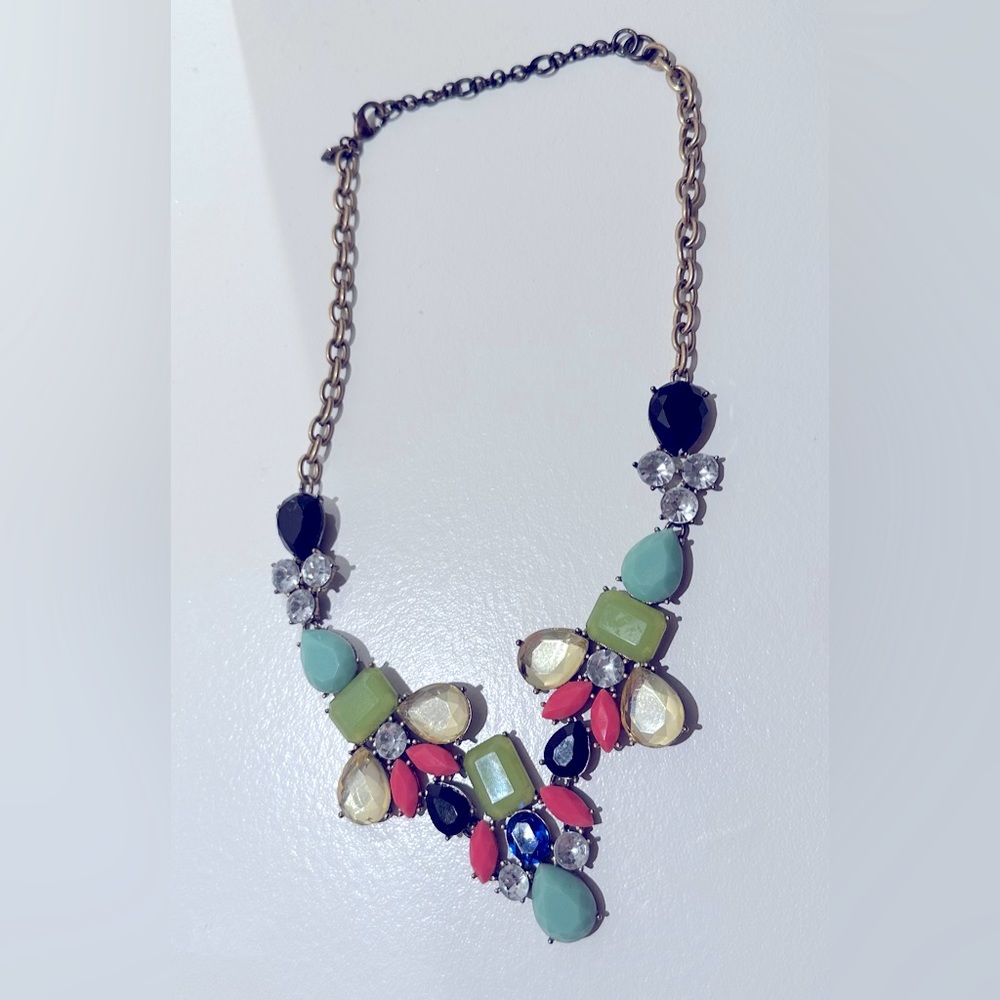 J.Crew stone statement necklace